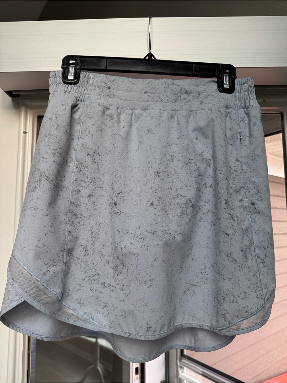 lululemon athletica Light Blue with Gray Marbling w/ Athletic Skort